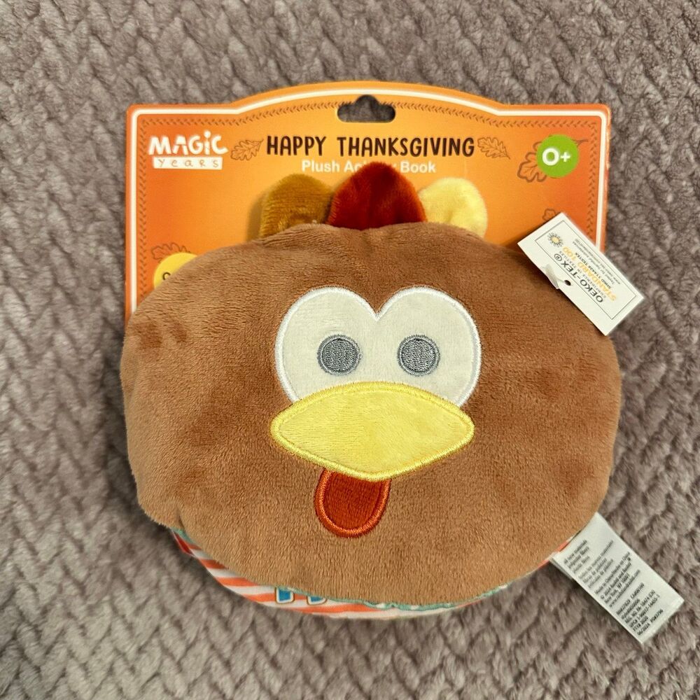 New Turkey Happy Thanksgiving Baby Book